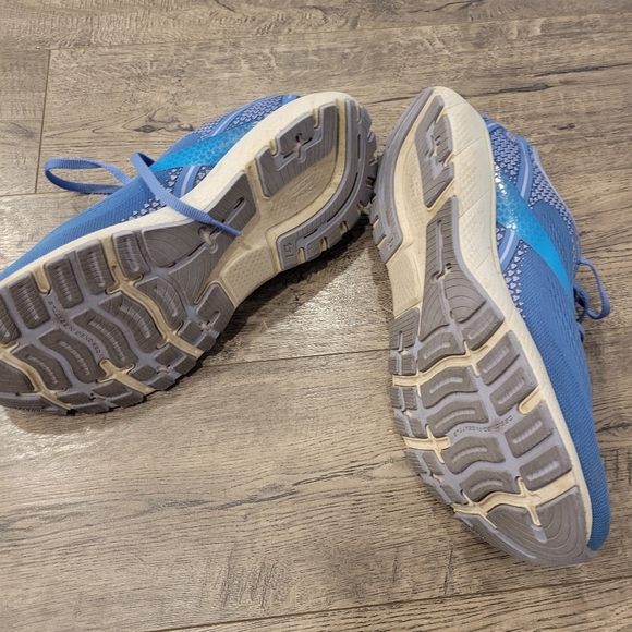 Brooks Trace Blue Running Shoe, Women Sz 12 Men 11 - Picture 3 of 10